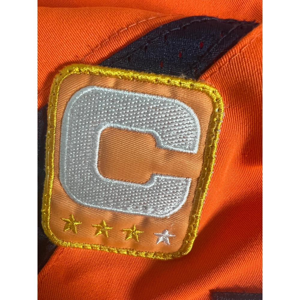 Nike Peyton Manning Denver Broncos Jersey Mens 52 Orange Good Captain Patch 18 - Picture 9 of 11
